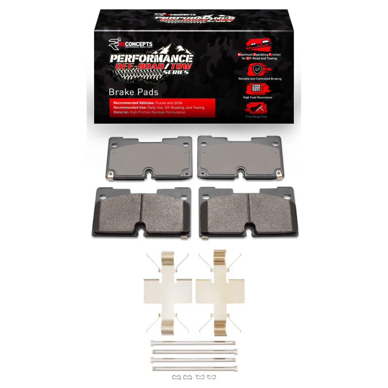 Cadillac Escalade Brake Pads - Front - R1 Concepts - Performance Off-Road/Tow - `19-`25